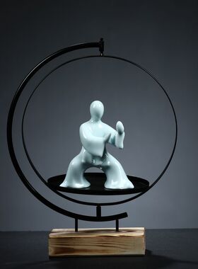 新中式风办公室玄关礼品创意陶瓷