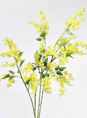 仿真花雾中情人仿真迷雾 雾松 绢花餐桌花艺摆设装饰花插花玄关