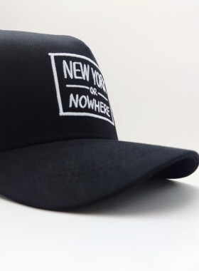 NYON美国纽约街头潮牌棒球帽美式snapback格言刺绣弯檐简约版型