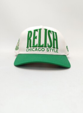 Relish Essentials Ivory Snapback 美国芝加哥复古棒球帽重刺绣