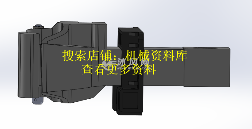 13号车钩模型3D图纸SolidWorks格式零件图附step格式【221】 - 图2