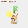 VICTOR Victory Sports Pendant Victory Butter Bear Joint Series Backpack Pendant PG6043BTB