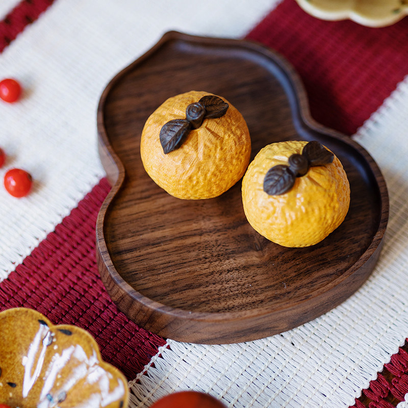 葫芦盘/黑胡桃木盘茶道壶承垫小茶盘托盘功夫茶具收纳,淘宝优惠券,粉丝福利购,淘宝优惠卷
