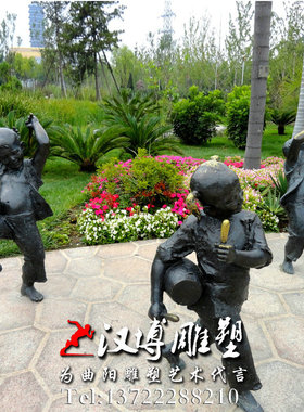 玻璃钢民俗文化户外园林景观定制