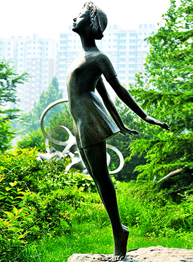 音乐玻璃钢人像主题雕塑可定制