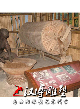 古代民俗商业街公园小区人物雕塑