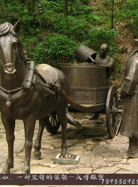 大型欧式风雕塑定做马拉车