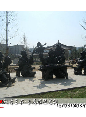 民俗雕塑景观园林铸铜
