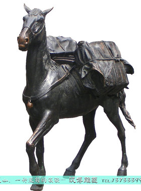 城市茶马古道商队玻璃钢园林景观