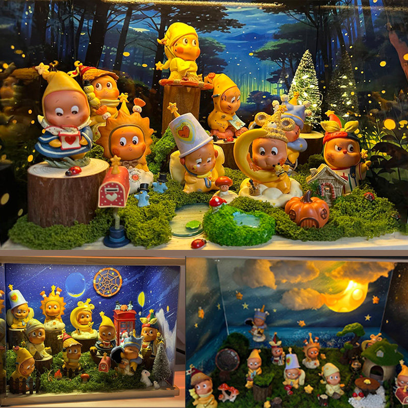 宫崎骏宝可梦森林圣诞手办展示柜盲盒造景背景海报壁纸贴纸,淘宝优惠券,粉丝福利购,淘宝优惠卷