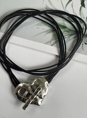 BKP曼谷公园「牵挂爱」波西米亚爱心项链手链复古vintage多层ig女