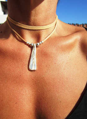 波西米亚choker民族长条项链BKP