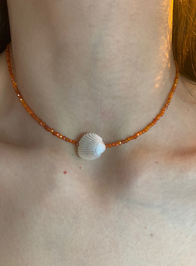 小众vintage波西米亚风项链女短款锁骨链高级感拍照饰品个性独特