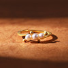 Pelikan Jewelry Pure Gold French Pearl Ring