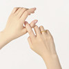 Pelikan Jewelry Solid Gold Curved Plain Ring