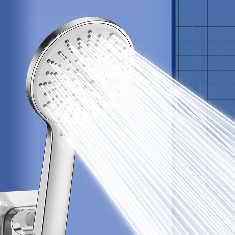 Boosted shower with five levels of showerhead五档淋浴花洒-图0