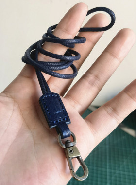 卡套挂绳真皮挂脖挂钥匙