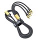 200W data cable three-in-one super fast charging one tow three charging cables suitable for Apple and Huawei Android phone type-c interface 6A charging cable 200W data cable three-in-one super fast charging one tow three charging cables suitable for Apple and Huawei Android phone type-c interface 6A charging cable