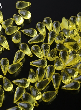 diy水滴吊坠亚克力穿孔散珠