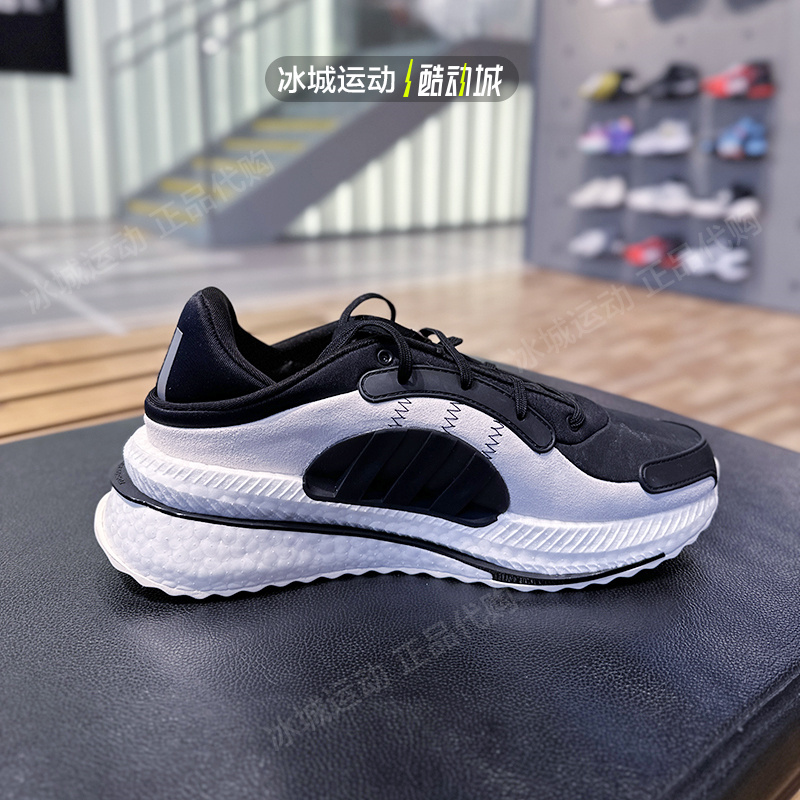 Adidas/阿迪达斯2024年男X_PLRBOOST WUJI 休闲运动跑步鞋ID4004 - 图0