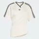 Clover women's jersey style slim fit V-neck short-sleeved T-shirt