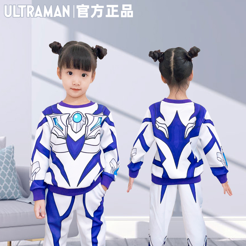 2023新款衣服女童万圣节演出服蜘蛛侠表演cos民族赛罗奥特曼服装