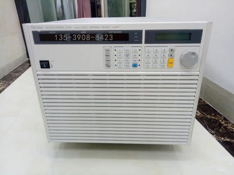 租售Chroma致茂63203直流电子负载80V/600A/5.2kW 模拟电池组测试 - 图0