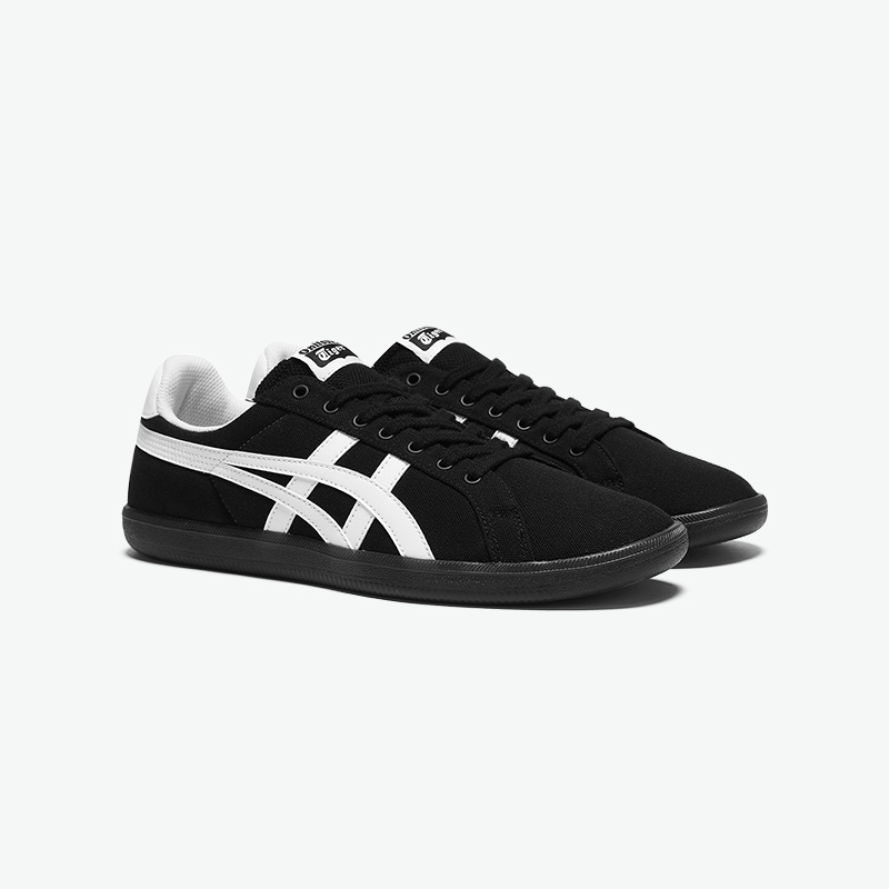 Onitsuka Tiger鬼塚虎DD TRAINER复古黑色男女鞋休闲运动德训鞋 - 图1