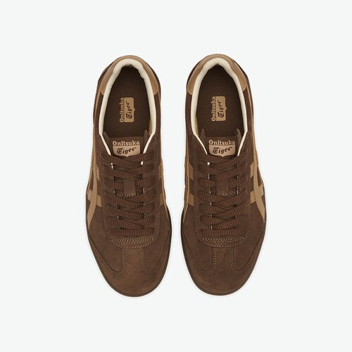 Onitsuka Tiger鬼塚虎TOKUTEN夏季男女板鞋经典复古棕色德训鞋 - 图2