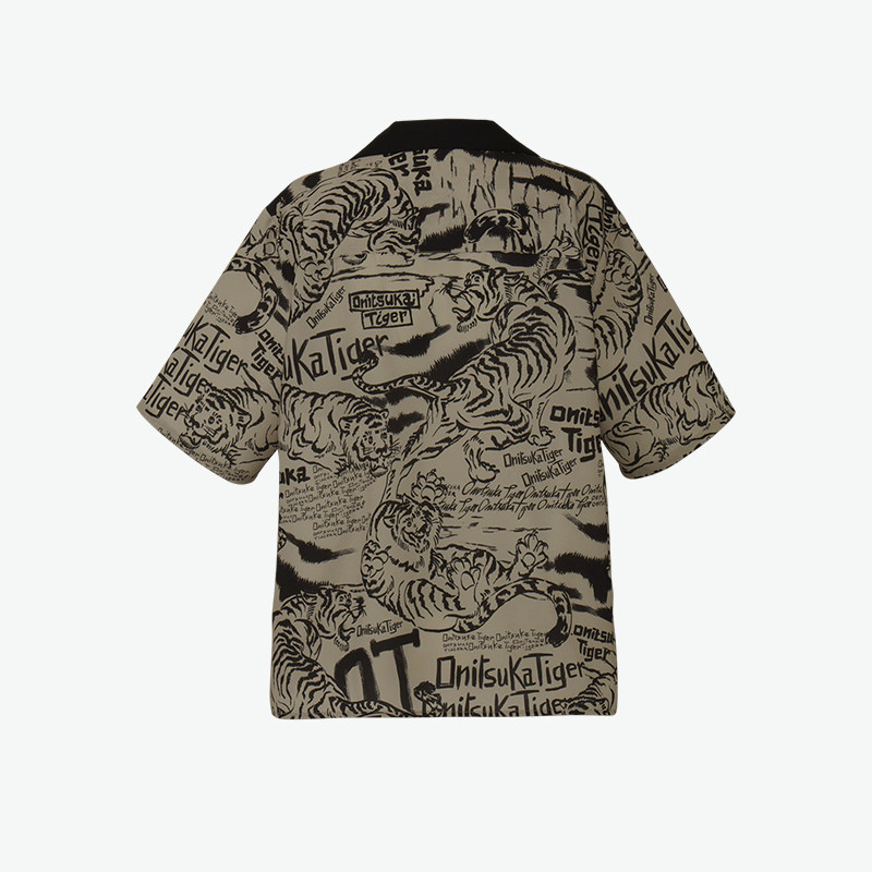 Onitsuka Tiger men's comfortable short-sleeved men's POLO shirt