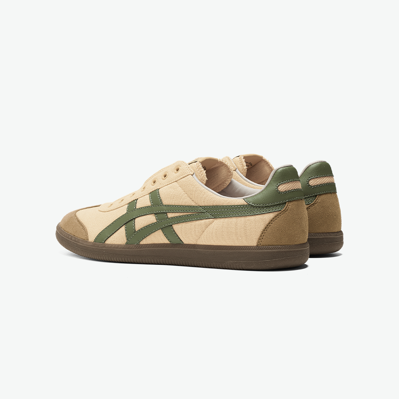 Onitsuka Tiger鬼塚虎TOKUTEN SLIP-ON奶茶色休闲鞋一脚蹬德训鞋 - 图2