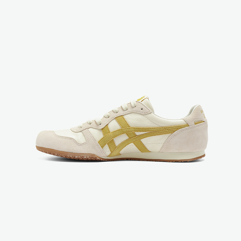 [新品]Onitsuka Tiger鬼塚虎SERRANO™ VIN米色棕色运动休闲鞋 - 图1