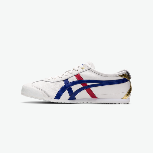 [经典]Onitsuka Tiger鬼塚虎MEXICO 66™男女复古烫金秋季小白鞋 - 图1
