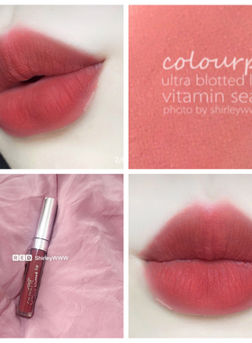 Vitamin Sea现货Colourpop卡拉泡泡Blotted唇釉唇彩Sleepy Eyes