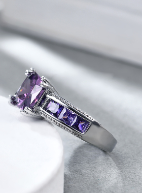 男女铜日韩气质单身贵族戒指