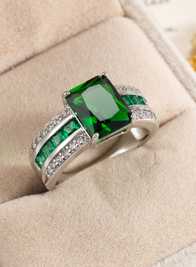 2DSTYLE百搭男女求婚锆石戒指