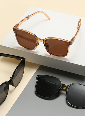 折叠太阳镜女uv400尼龙镜片防晒防紫外线焦下同款儿童亲子墨镜