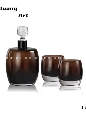 树脂细狗装饰摆件现代轻奢装饰品