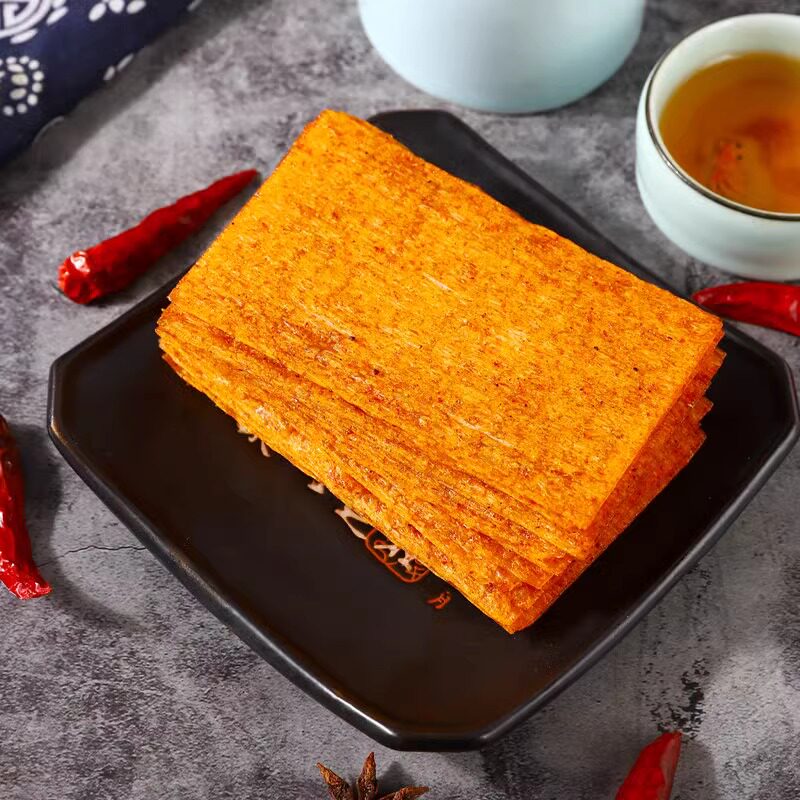 正宗鸡汁馍片辣条辣片鸡汁味膜片80g*5大袋香辣片膜片麻辣零食,淘宝优惠券,粉丝福利购,淘宝优惠卷