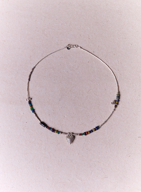 RoomSERVICE银质心形项链