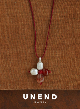 UNEND简约复古安蕾项链
