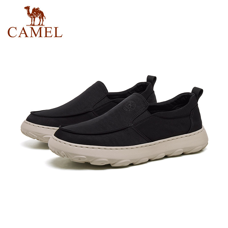 骆驼男鞋2024秋季新款轻盈软弹发泡底耐磨耐穿舒适运动休闲风板鞋,淘宝优惠券,粉丝福利购,淘宝优惠卷