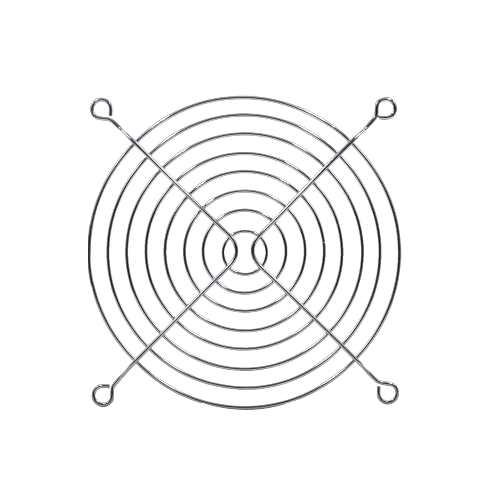SNOWFAN 12CM 120金属网罩12038 12025系列风机保护网散热风扇罩-图3