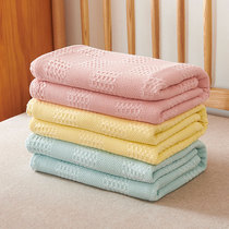Pure cotton cloth wool towels quilts by single summer slim All cotton Childrens baby office Nap Cover Blanket Summer Cool Quilt