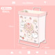 Foldable fabric storage basket dirty clothes basket clothes storage basket big easy cute cartoon girl pink strawberry cake
