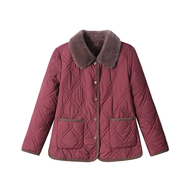 9183中老年秋冬妈妈装加绒加厚棉衣外套奶奶装保暖棉袄棉服外套,淘宝优惠券,粉丝福利购,淘宝优惠卷