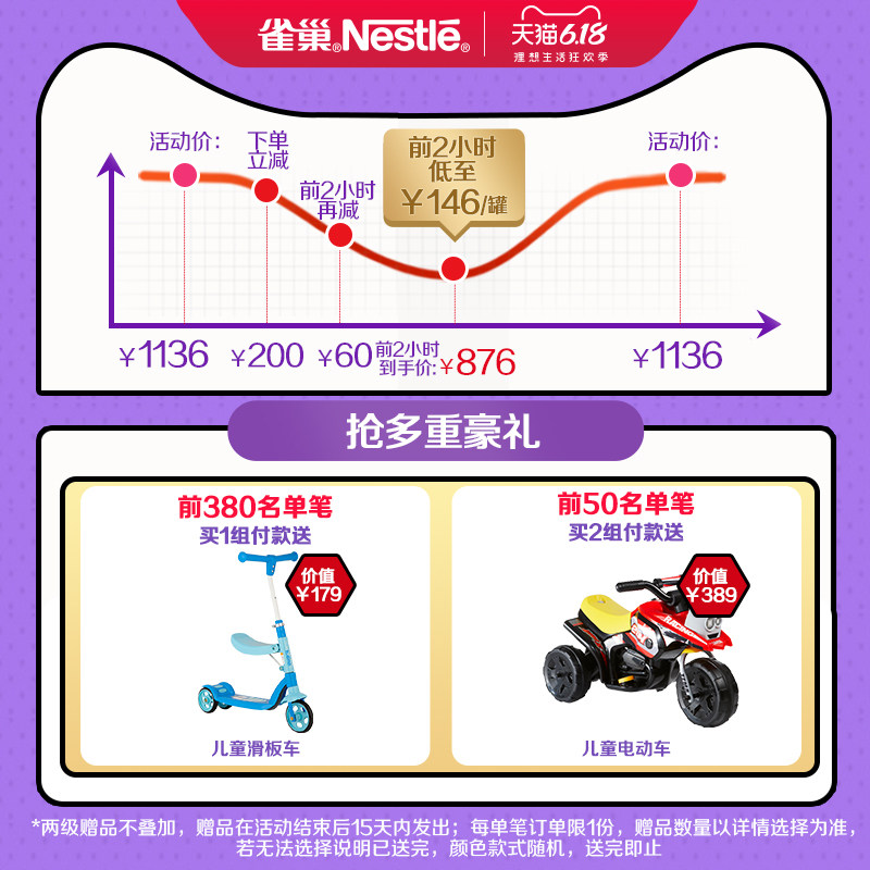  雀巢母婴婴幼儿牛奶粉