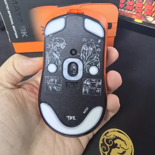 LAMZU兰族玛雅MAYAX FNC联名8K轻量化3950传感器双模无线游戏鼠标 - 图3