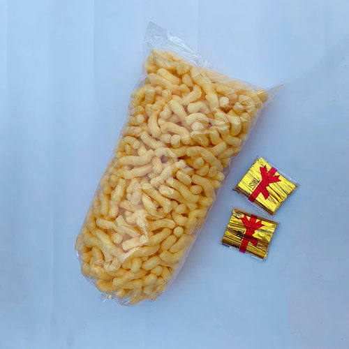 膨化食品袋子膨化爆米花袋子透明全新料包装袋玉米花塑料袋子包邮 - 图3