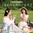 唱吧叮叮巴士k歌音箱蓝牙小音响户外唱歌话筒麦克风家庭ktv套装L2